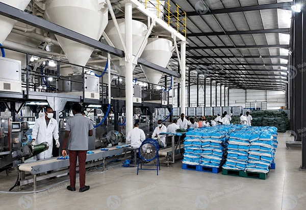 Laundry Powder Post-Mixing Production Line Laundry Powder Post-Mixing Production Line