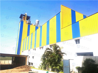 Usine de traitement de la poudre détergent